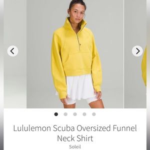 Lululemon Oversized Scuba Funnel Neck